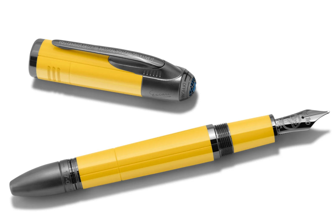 Montblanc dévoile l’édition spéciale Giallo Modena en hommage à Enzo Ferrari