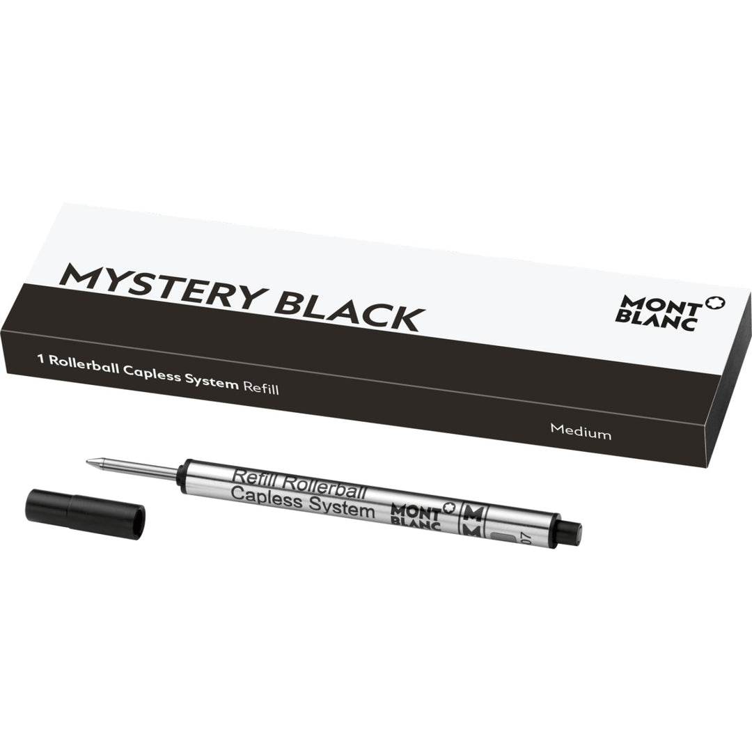 1 Nachfüllmine für Rollerball ohne Kappe (M) Mistery Black - Boutique-Officielle-Montblanc-Cannes