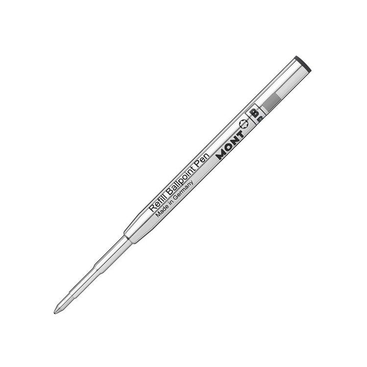 2 Kugelschreiberminen (B) Mystery Black - Offizieller Montblanc-Boutique-Cannes