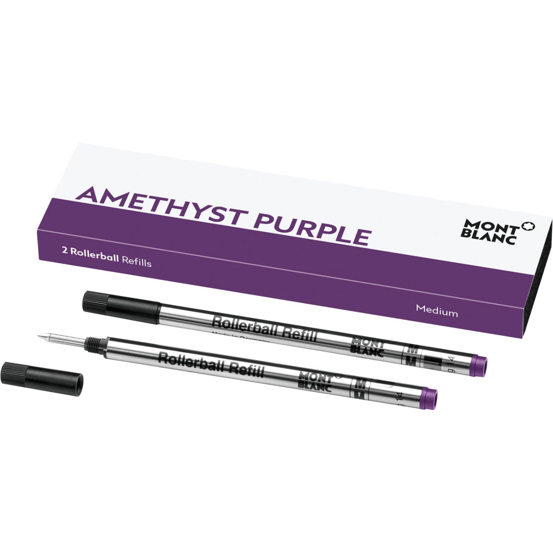 2 Nachfüllminen für Rollerball (M) Amethyst Purple - Offizieller-Montblanc-Shop-Cannes