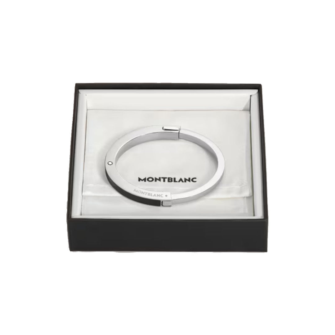 Montblanc Armreif aus Stahl mit Extreme-Motiv 