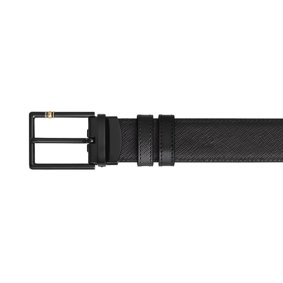 Ceinture Réversible 30 mm à boucle Rectangulaire Montblanc Meisterstück Noir
