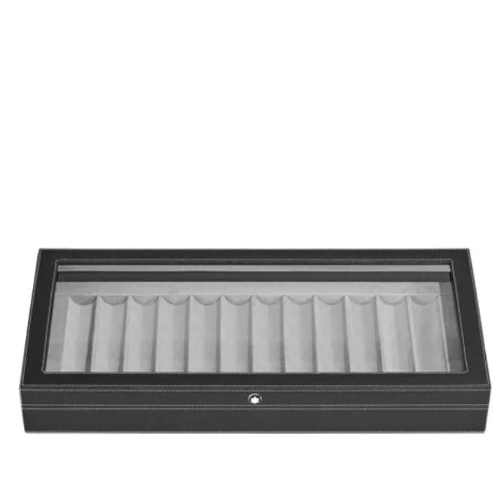Sammler-Etui aus lackiertem Holz für 12 Schreibgeräte 