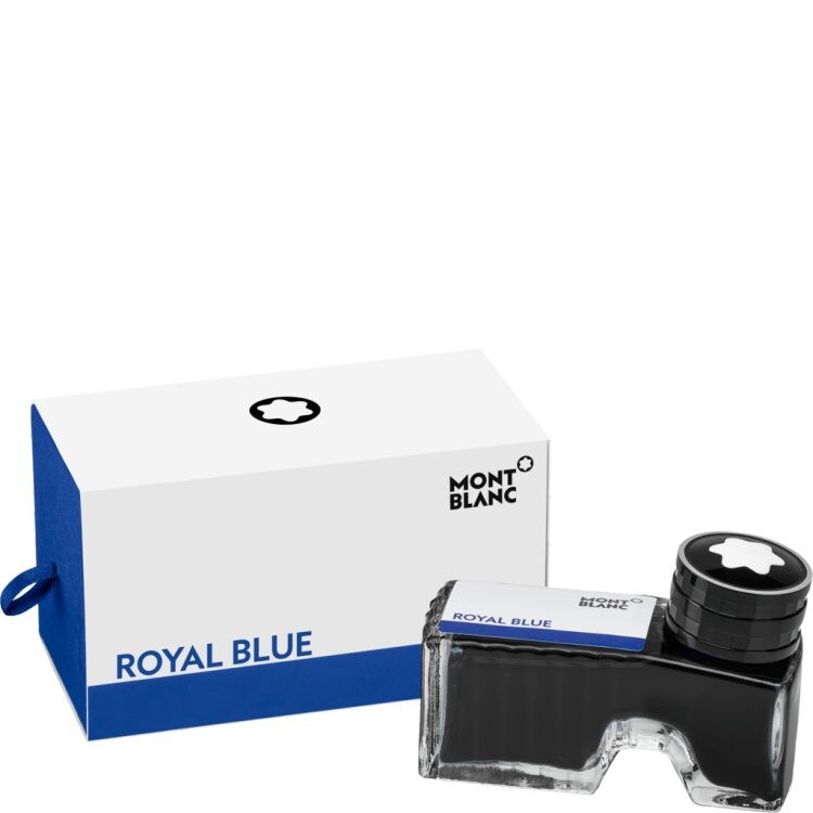 Royal Blue-Tintenflasche, 60 ml - Boutique-Officielle-Montblanc-Cannes
