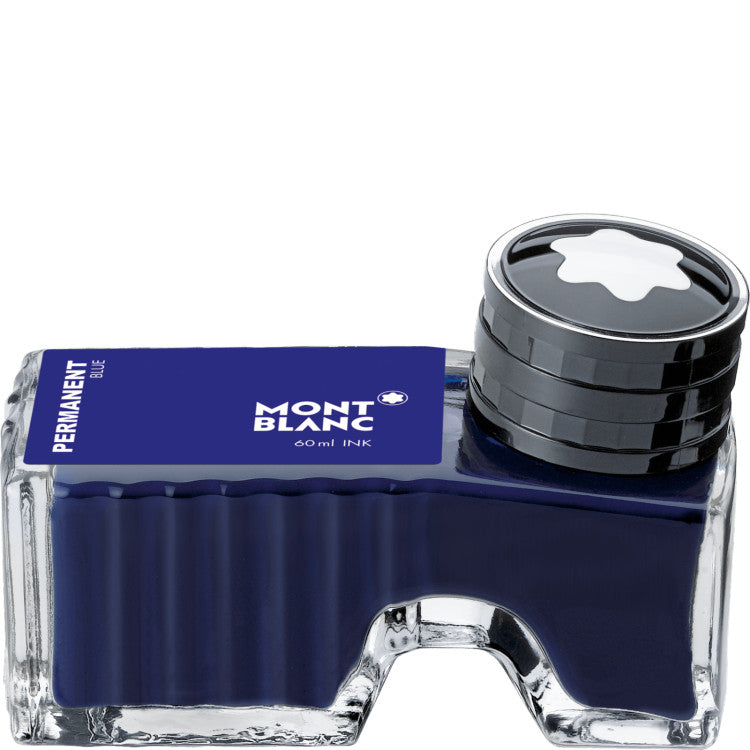 Blaues permanentes Tintenfläschchen, 60 ml - Boutique-Officielle-Montblanc-Cannes