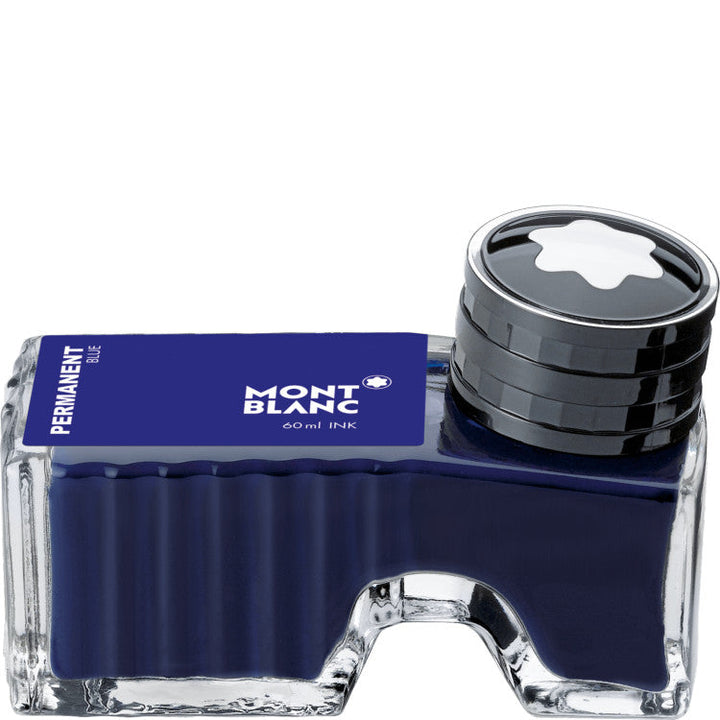 Blaues permanentes Tintenfläschchen, 60 ml - Boutique-Officielle-Montblanc-Cannes