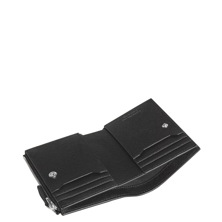 Mini Portefeuille Vertical 6cc Montblanc Sartorial Noir