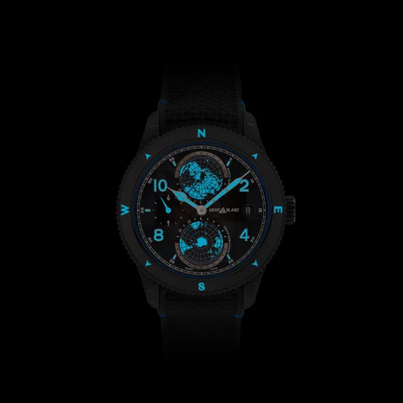 Montblanc 1858 Geosphere Carbo₂ 0 Oxygen Limited Edition - 1969 Stück 