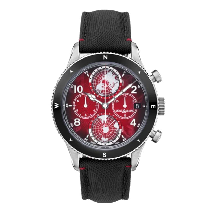 Montblanc 1858 Geosphere Chronograph 0 Oxygen Limited Edition - 290 Stück 
