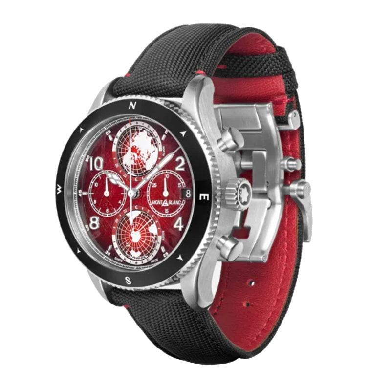 Montblanc 1858 Geosphere Chronograph 0 Oxygen Limited Edition - 290 Stück 