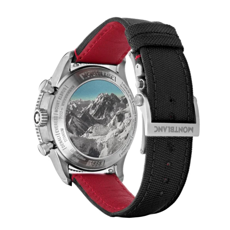 Montblanc 1858 Geosphere Chronograph 0 Oxygen Limited Edition - 290 Stück 