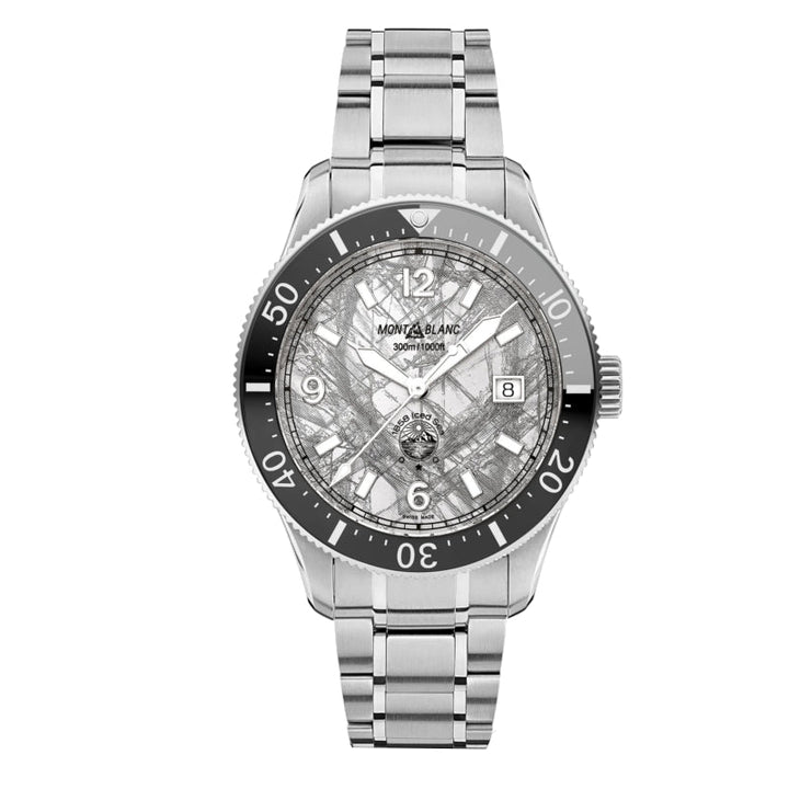 Montblanc 1858 Iced Sea автоматические часы с датой 