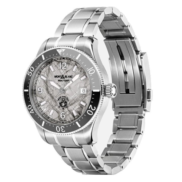 Montblanc 1858 Iced Sea автоматические часы с датой 