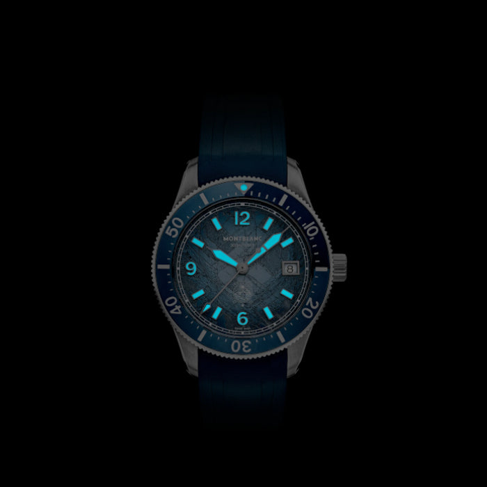 Montblanc Iced Sea Automatic Datum 0 Sauerstoff 