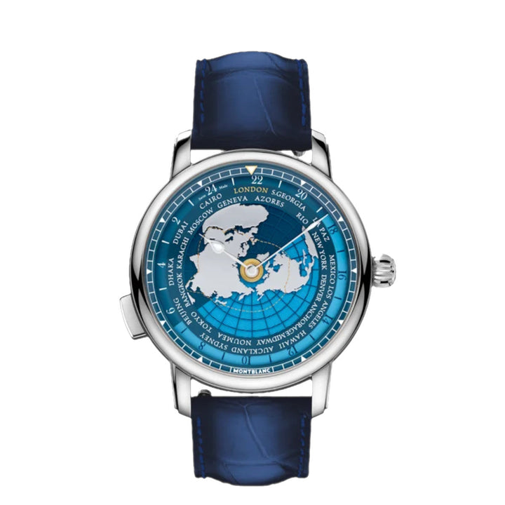 Montblanc Star Legacy Orbis Terrarum Uhr Around The World in 80 Days Limited Edition 