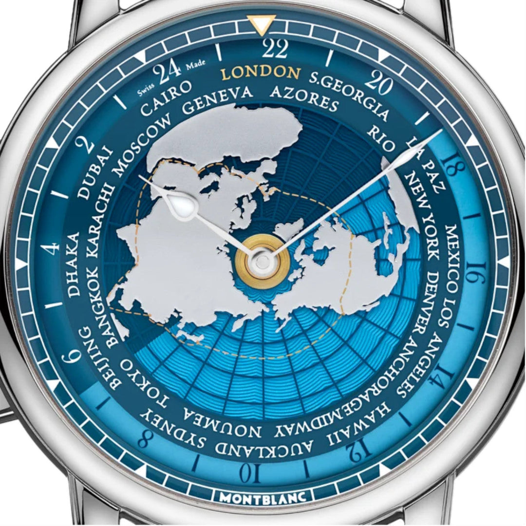 Montblanc Star Legacy Orbis Terrarum Uhr Around The World in 80 Days Limited Edition 