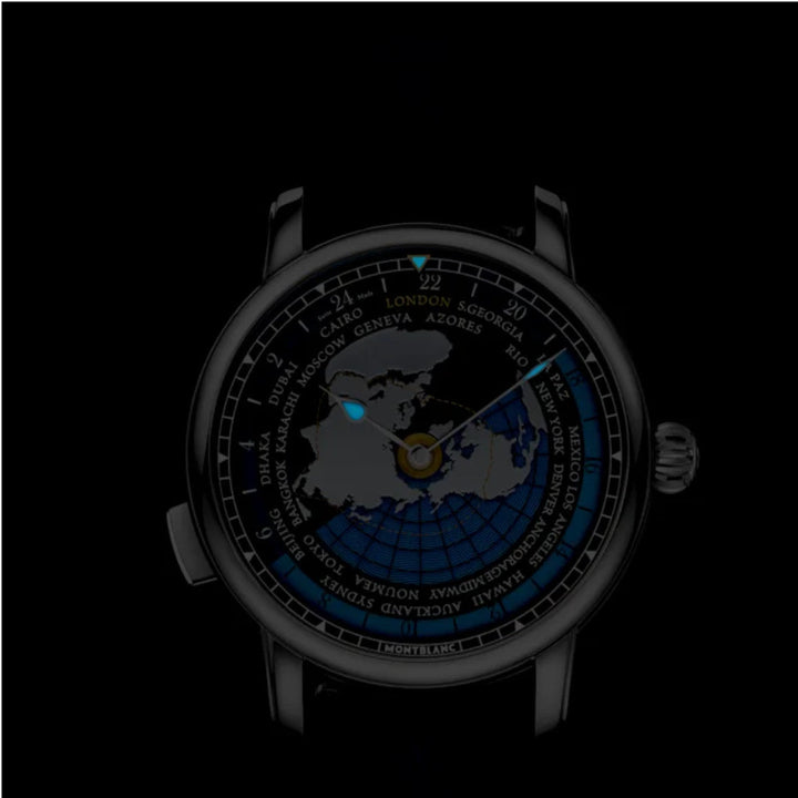 Montblanc Star Legacy Orbis Terrarum Uhr Around The World in 80 Days Limited Edition 