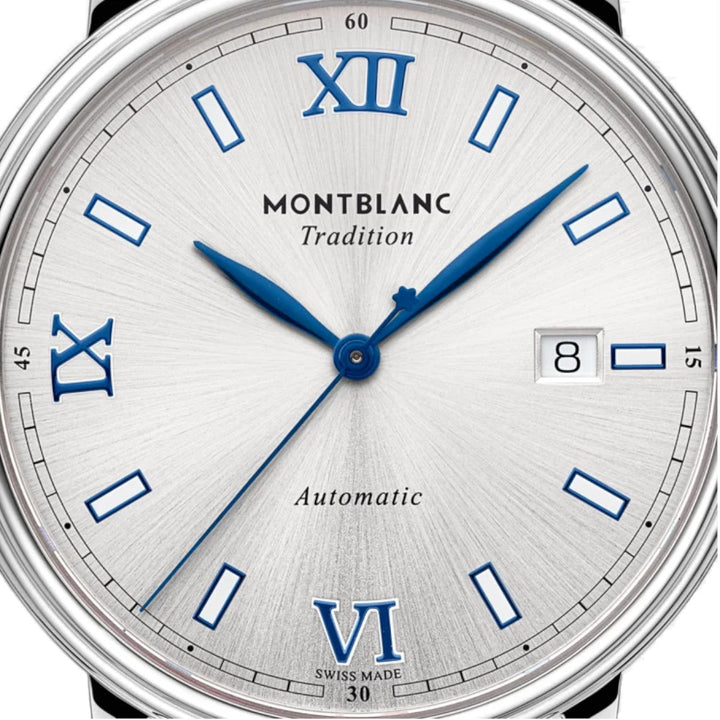 Montblanc Tradition Automatikuhr mit Datum, 40 mm 