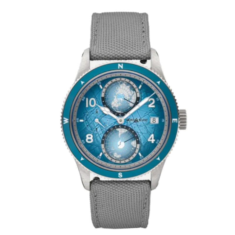 Часы Montblanc 1858 Geosphere 0 Oxygen South Pole Exploration Limited Edition — 1 990 экземпляров 