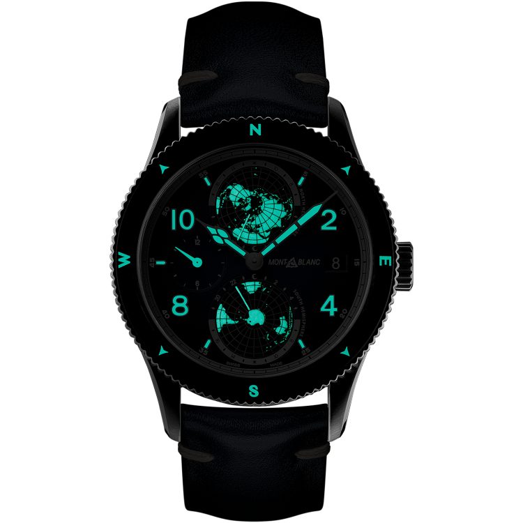Montblanc 1858 Geosphere Uhr 