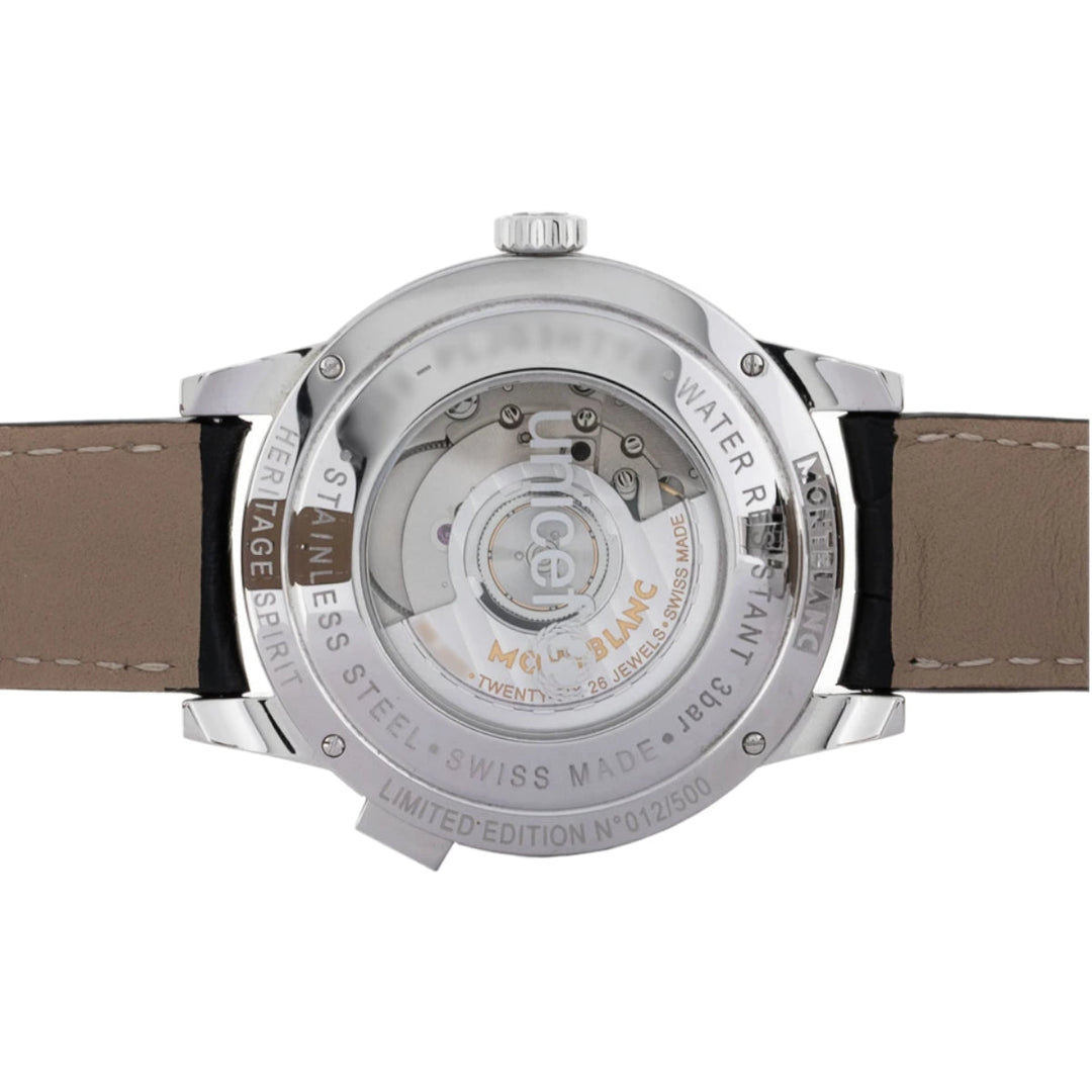 Часы Montblanc Heritage Spirit Orbis Terrarum Asian UNICEF Limited Edition Bleu 