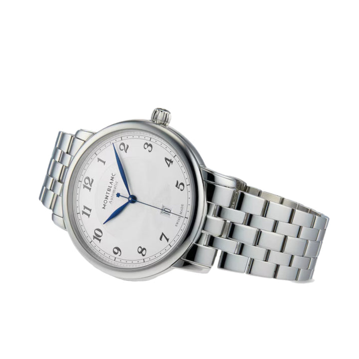 Montblanc Star Legacy Automatic Date Uhr 42 mm Silber 