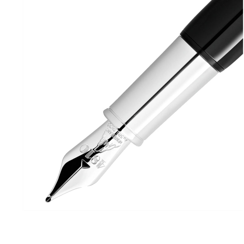 Füllfederhalter (F) schwarz Montblanc Heritage Rouge et Noir „Baby“ Sonderedition 