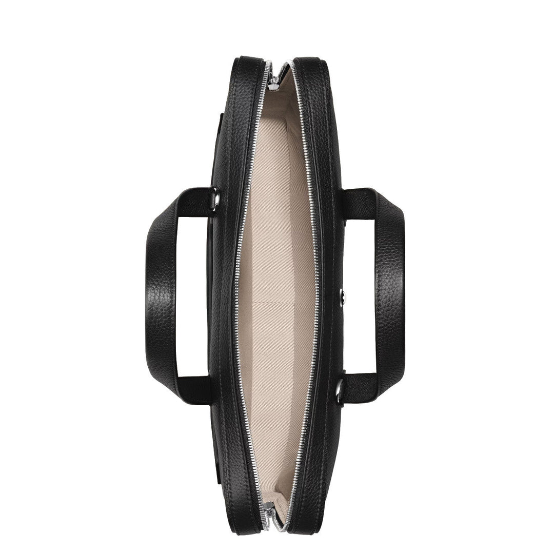 Porte-Documents Fin Montblanc Companion Grainé Noir