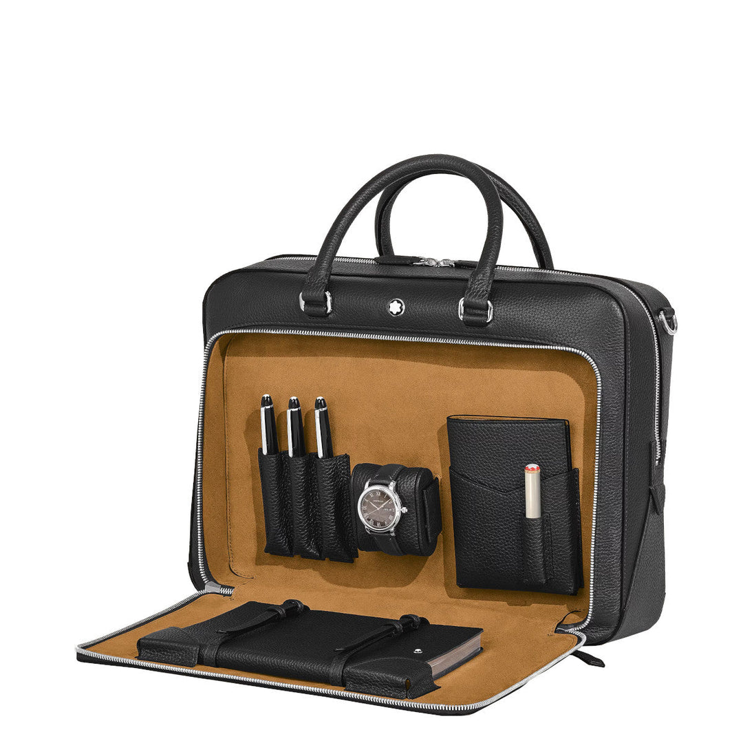 Porte-Documents Montblanc Writing Traveler Grainé Noir