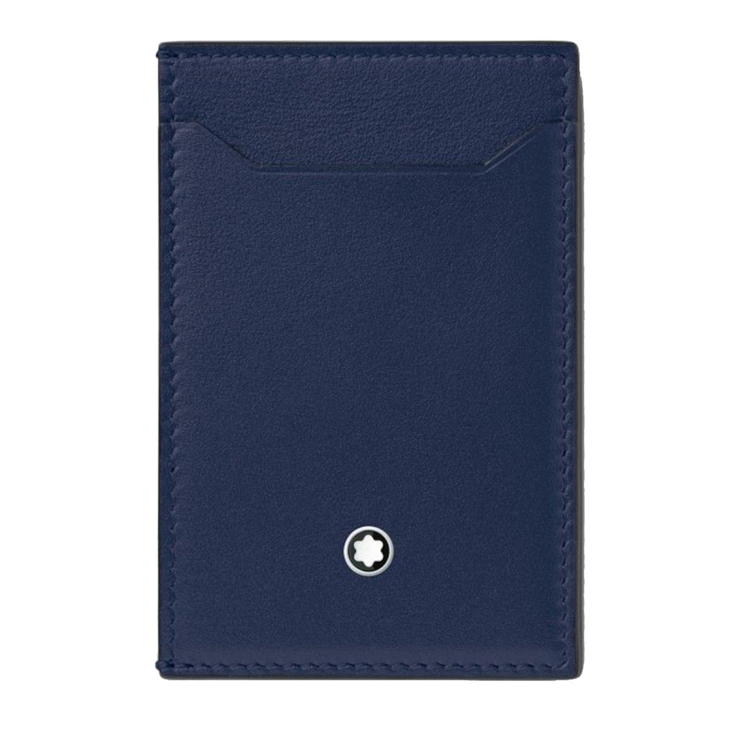 Kartenetui 3cc Meisterstück in Montblanc-Tintenblau 