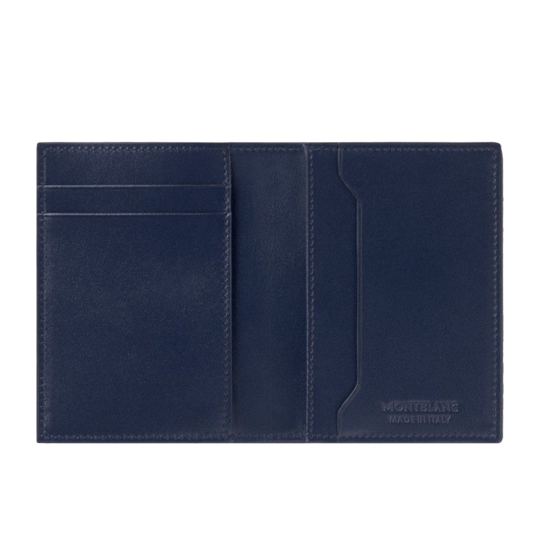 Kartenetui 4cc Meisterstück in Montblanc-Tintenblau 