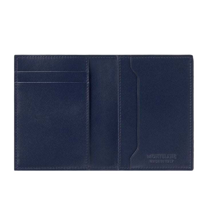 Kartenetui 4cc Meisterstück in Montblanc-Tintenblau 