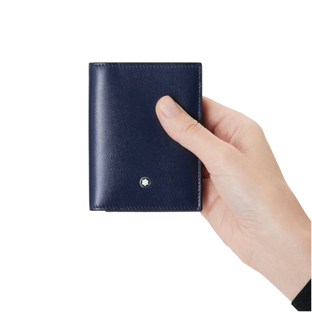 Kartenetui 4cc Meisterstück in Montblanc-Tintenblau 