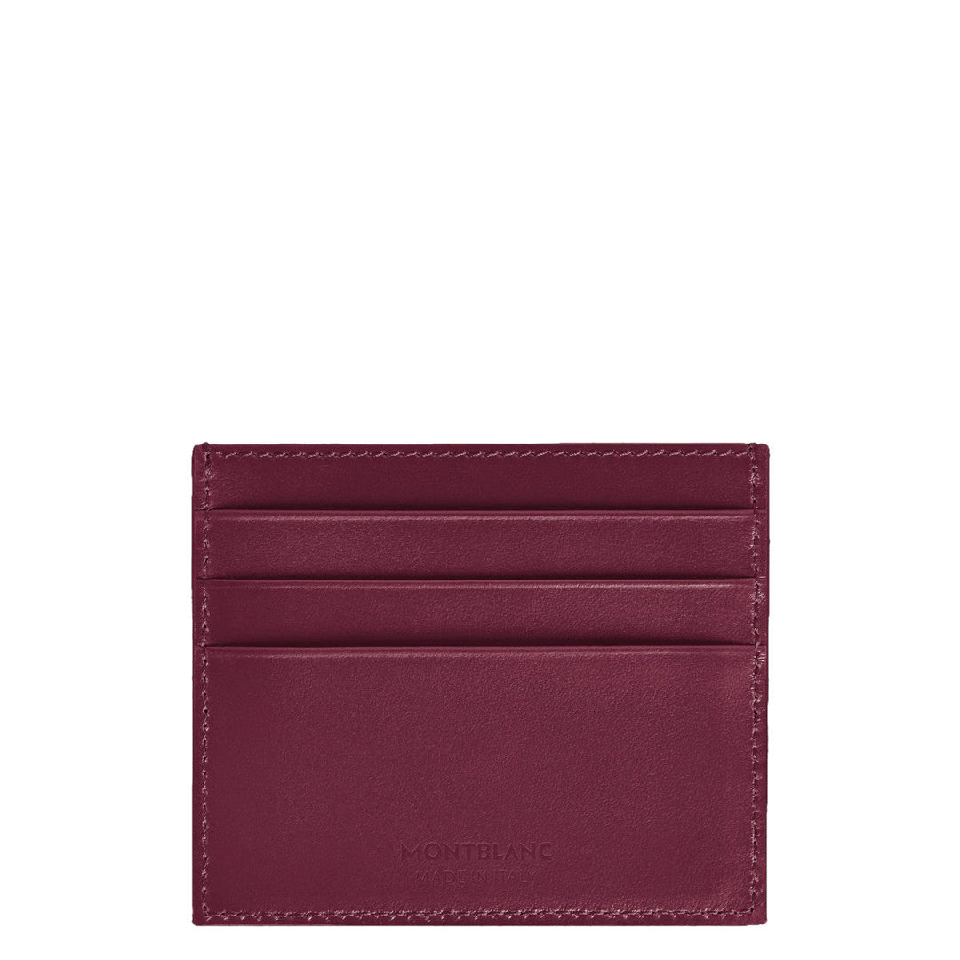 Визитница Montblanc Meisterstück 6cc Cassis 