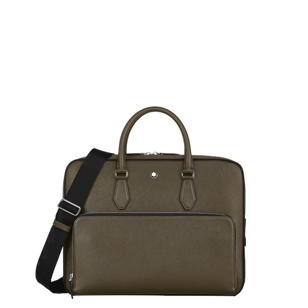Montblanc Sartorial Aktentasche mittelgroß in Khaki 