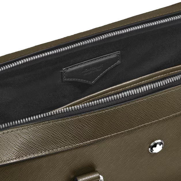 Montblanc Sartorial Aktentasche mittelgroß in Khaki 