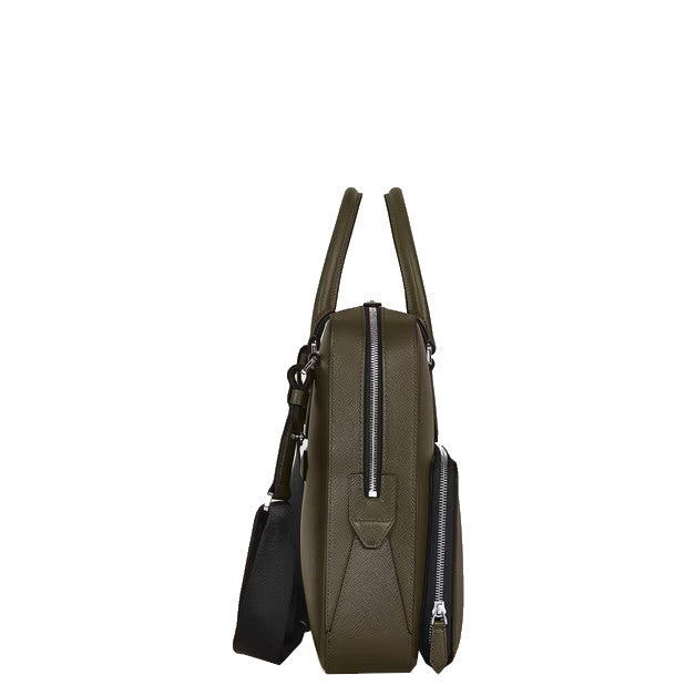 Montblanc Sartorial Aktentasche mittelgroß in Khaki 
