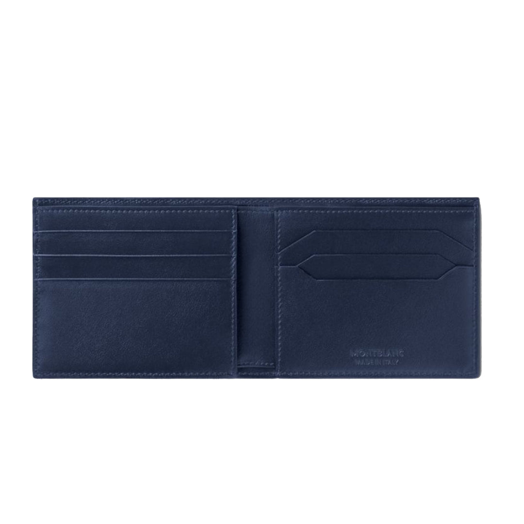 Portefeuille 6cc Meisterstück von Montblanc in Tintenblau 