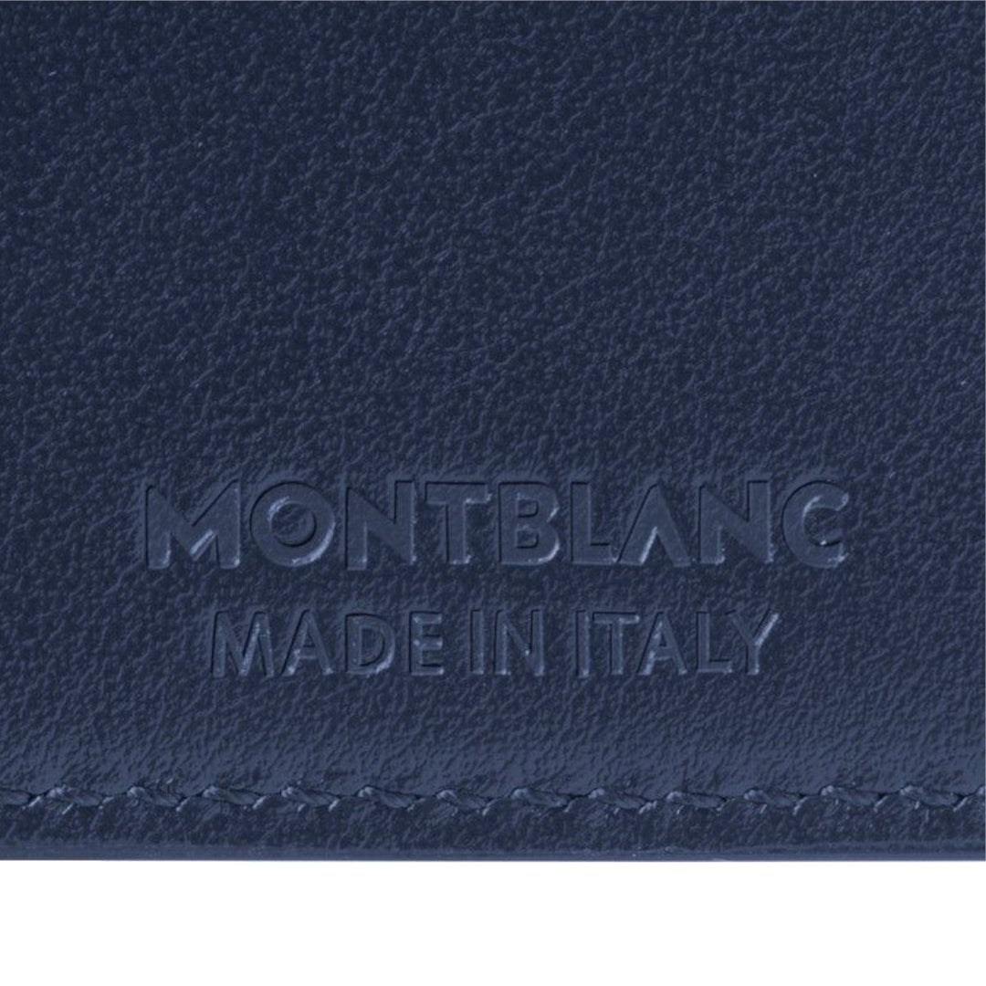 Portefeuille 6cc Meisterstück von Montblanc in Tintenblau 