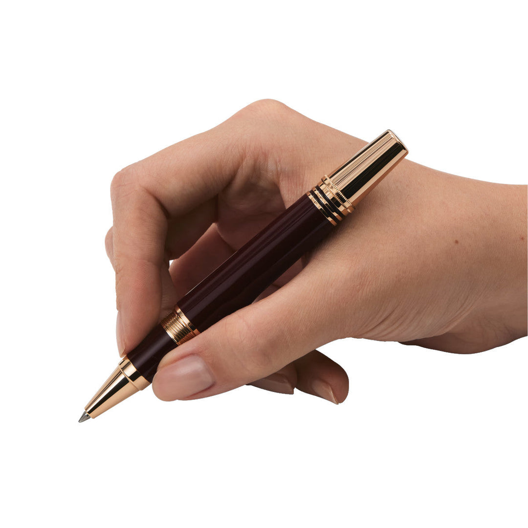 Rollerball Montblanc Great Characters John F. Kennedy Édition Spéciale Rouge Bordeaux