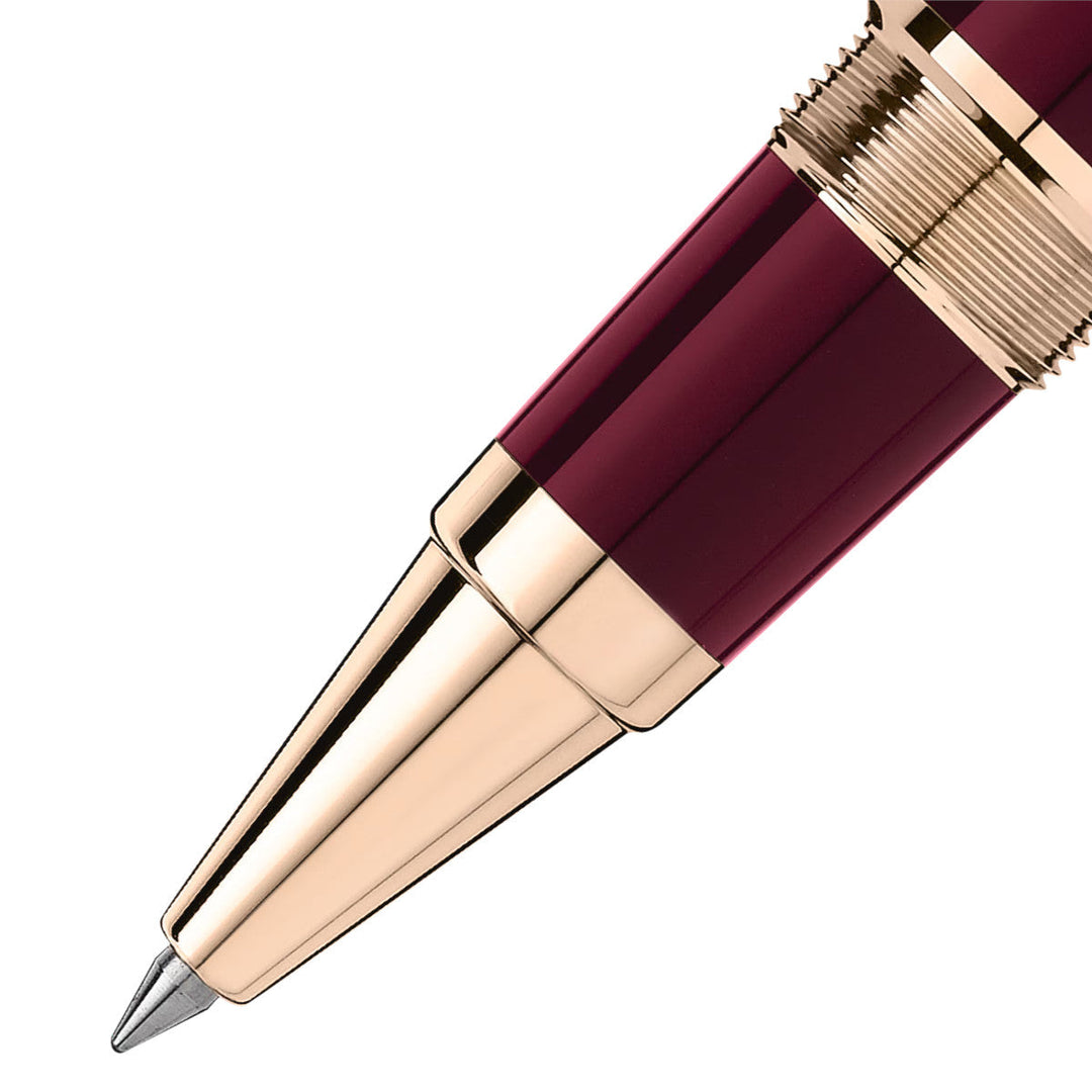 Rollerball Montblanc Great Characters John F. Kennedy Édition Spéciale Rouge Bordeaux