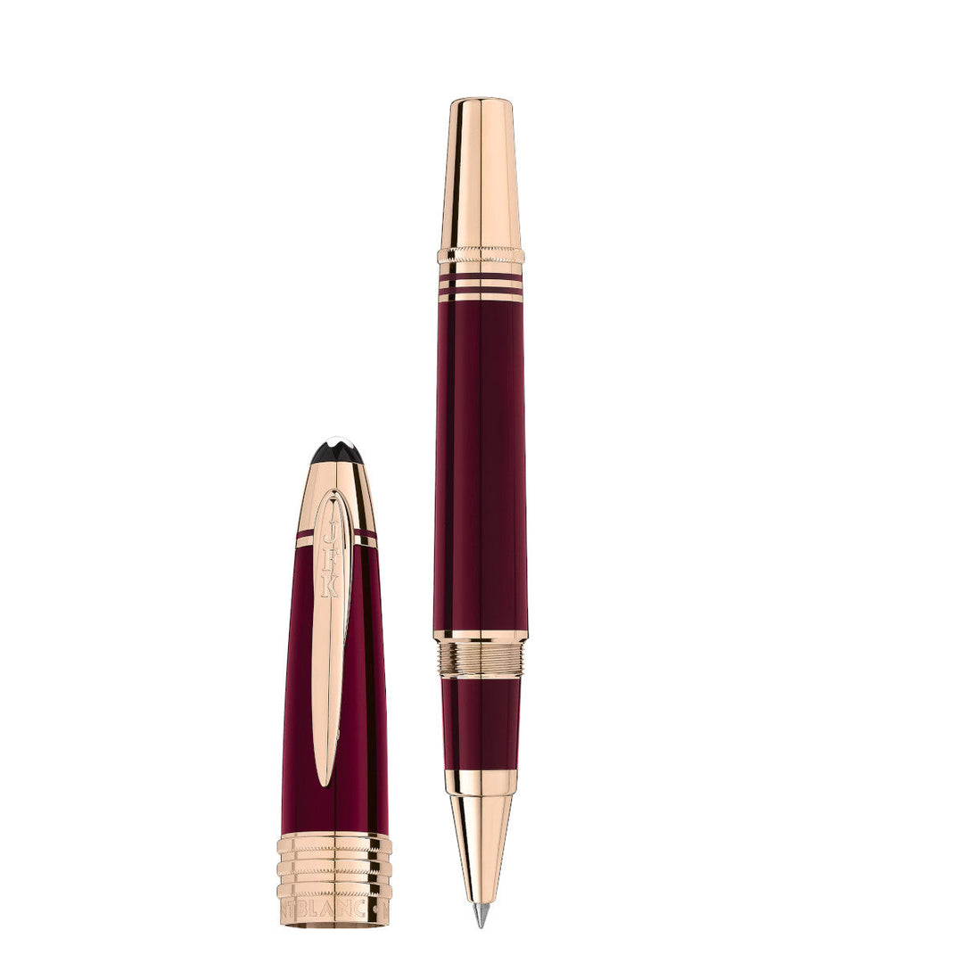 Rollerball Montblanc Great Characters John F. Kennedy Édition Spéciale Rouge Bordeaux