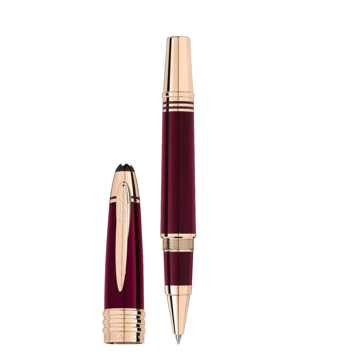 Rollerball Montblanc Great Characters John F. Kennedy Édition Spéciale Rouge Bordeaux