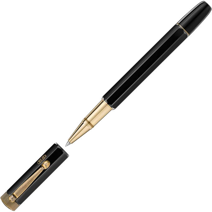 Роллер Montblanc Heritage Egyptomania Special Edition, чёрный 