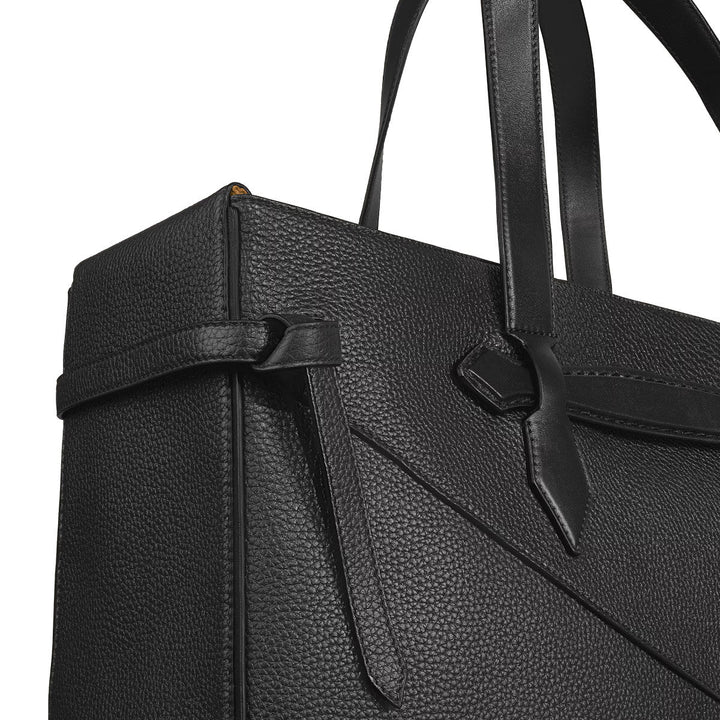 Sac cabas Montblanc horizontal Envelope Grainé Noir