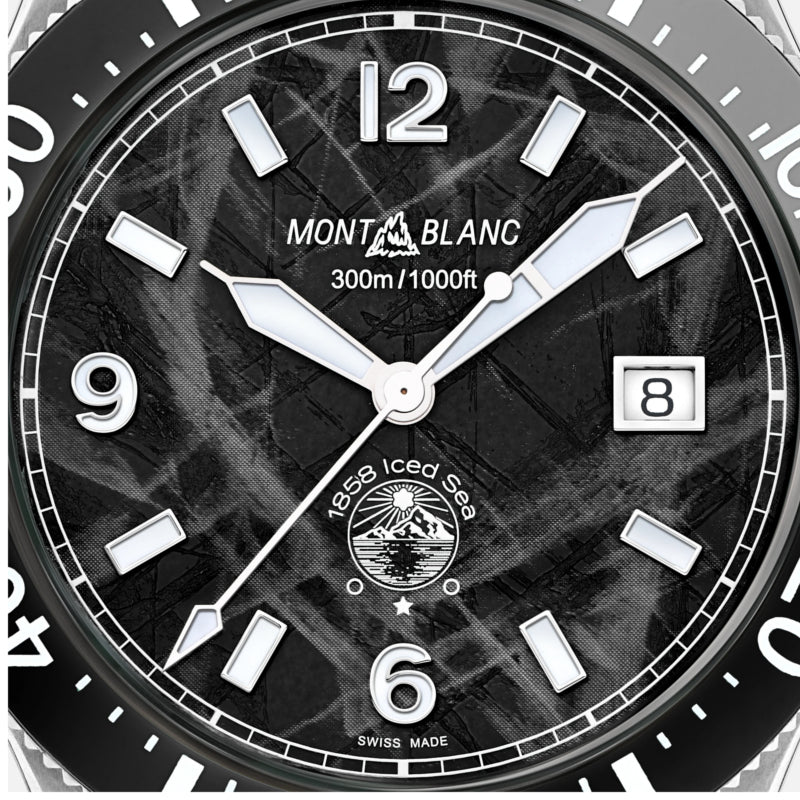 Montblanc 1858 Iced Sea Automatic Date 