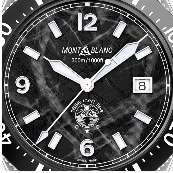 Montblanc 1858 Iced Sea Automatic Date 