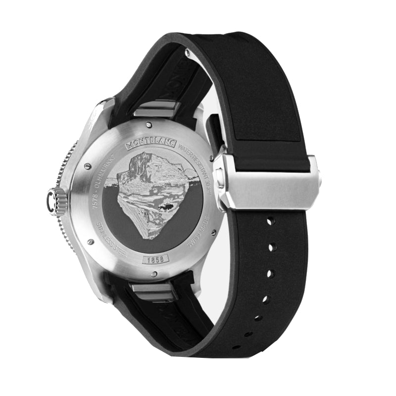 Montblanc 1858 Iced Sea Automatik-Datum 