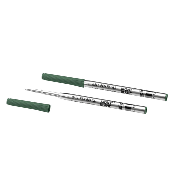 2 Nachfüllminen für Kugelschreiber Medium Irish Green 