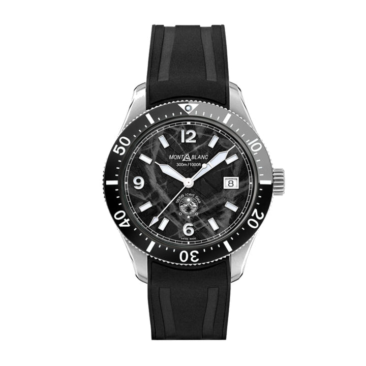Montblanc 1858 Iced Sea Automatik-Datum 